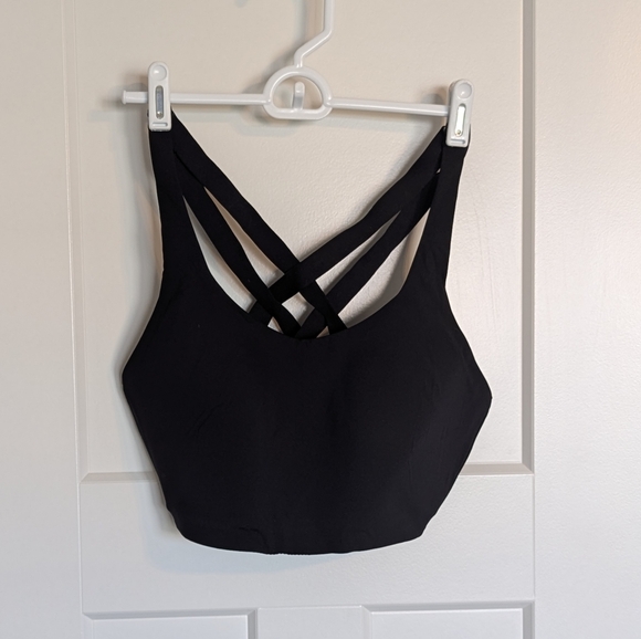 Lululemon Energy Bra High Support - Black sz 38D - Picture 1 of 4